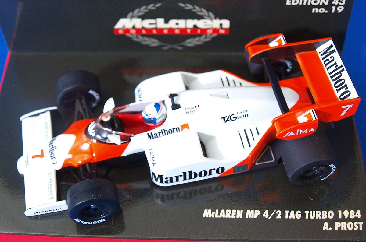 Amazon | 【絶版】ミニチャンプス 1/43 マクラーレン MP4/2 TAG ターボ 