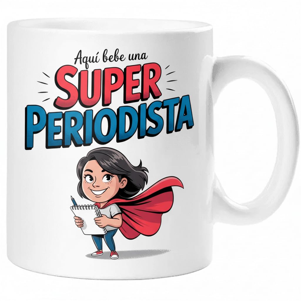 Taza SUPER POLICÍA – Regalo Original para POLICÍA | Taza de Cerámica 325ml con Diseño Superhéroe | Apta Microondas y Lavavajillas — view 66