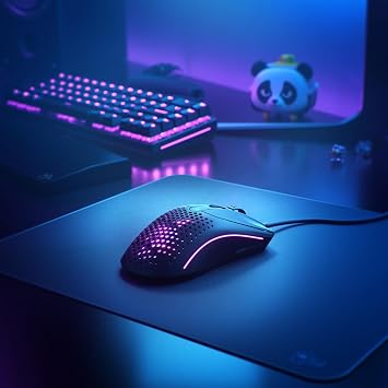 Glorious Gaming Model O 2 Wired Gaming Mouse - 59g Ultralight, FPS, 26,000 DPI, Motion Sync, 80M Click Nominal Switches, 6 Programmable Buttons, Can Use Both Hands, RGB, PTFE Feet -