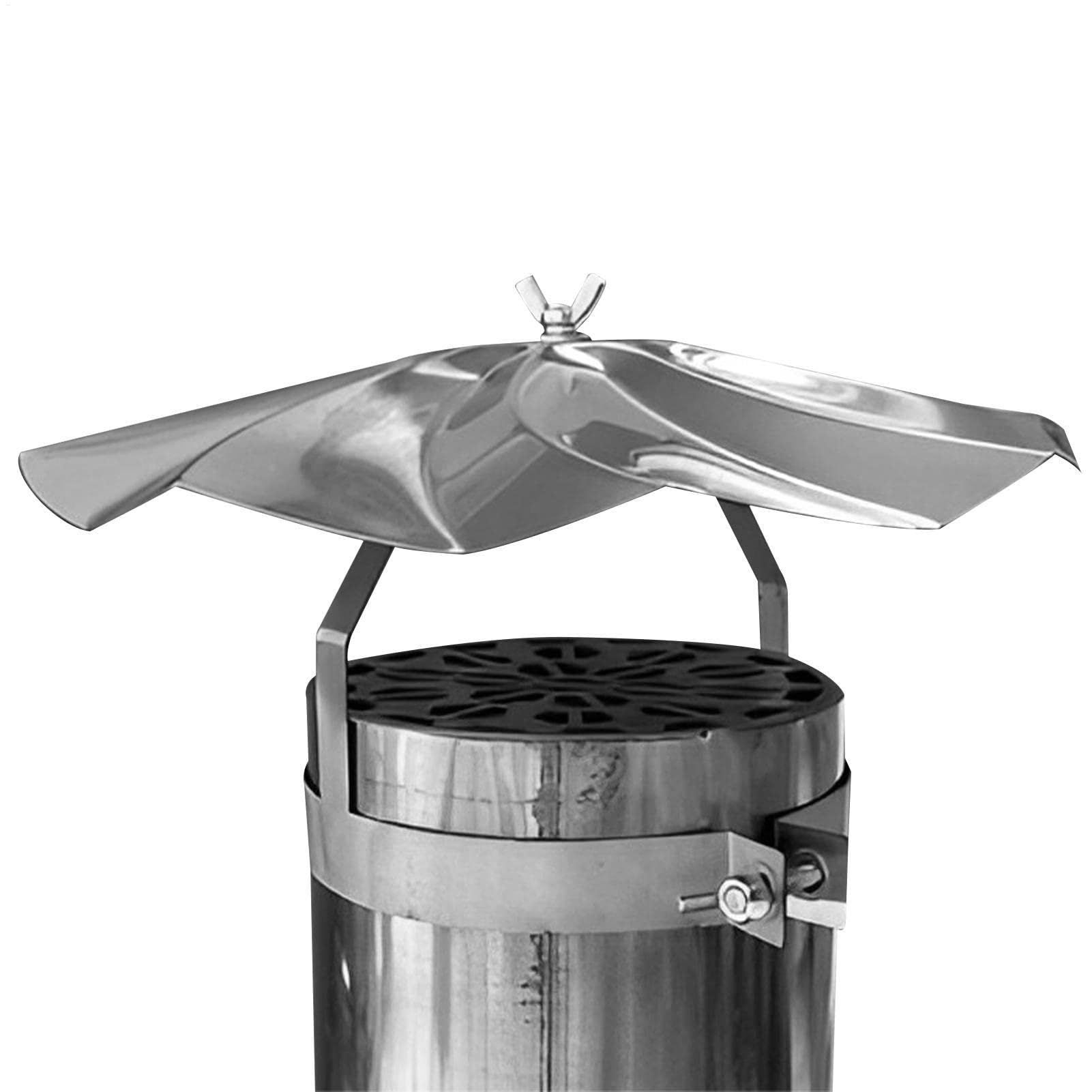 Sombrero de cono de chimenea extractor con protección contra el polvo