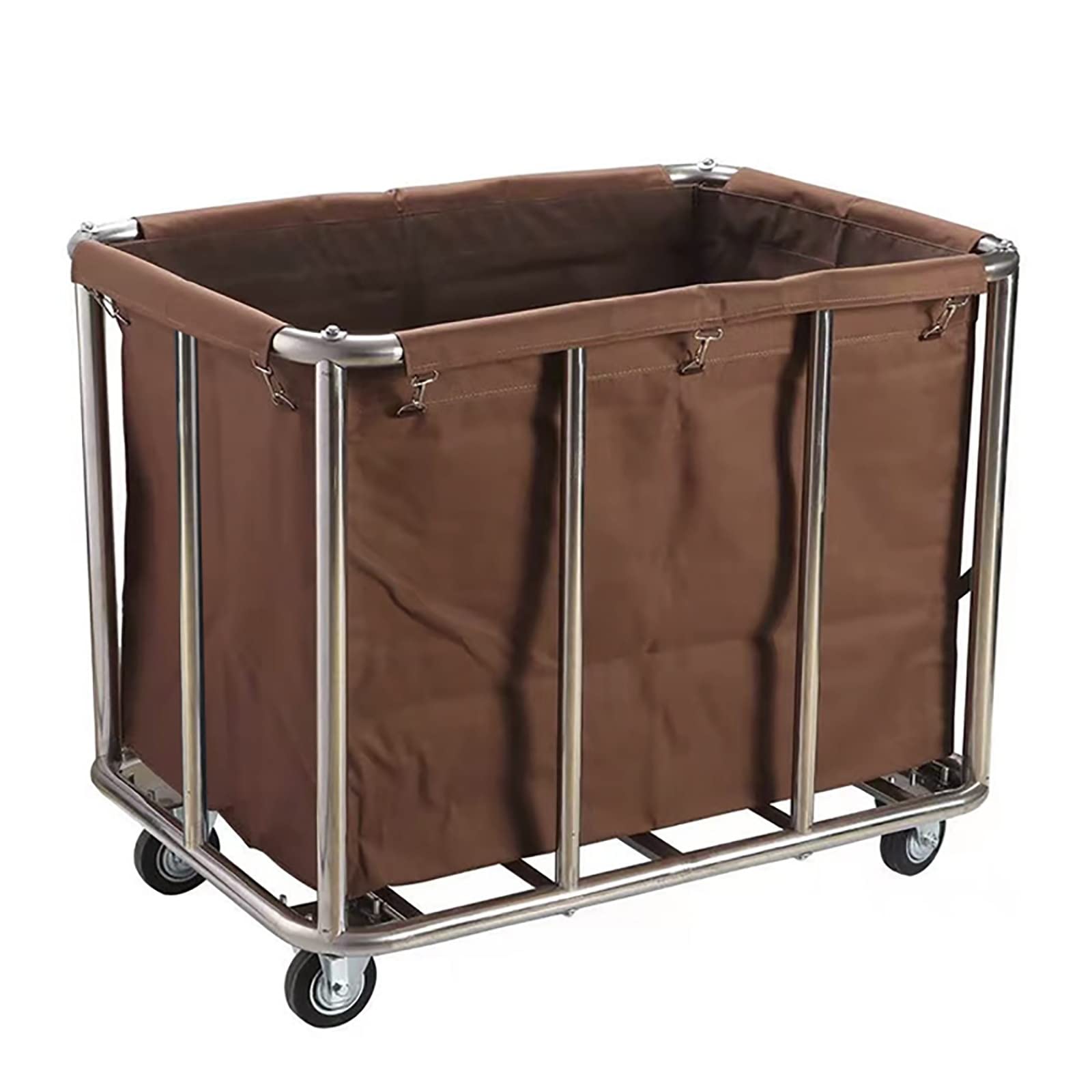 Panier à Linge commercial de 12 boisseaux en acier haute résistance de 200 kg