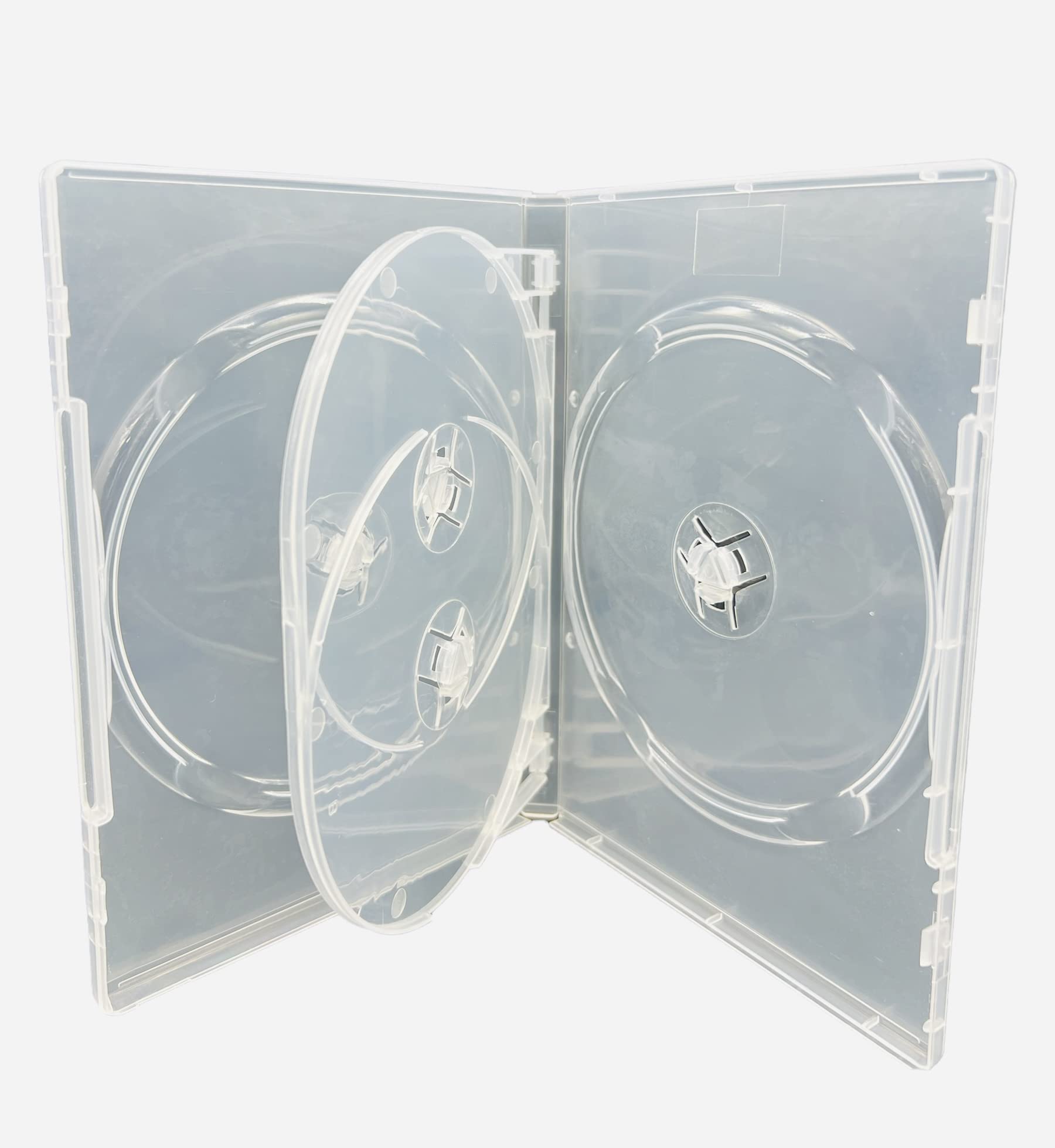 50 x 4 WAY trasparente per DVD/CD/BLU RAY case – Dorso 14 mm – Dragon Trading® Marchio