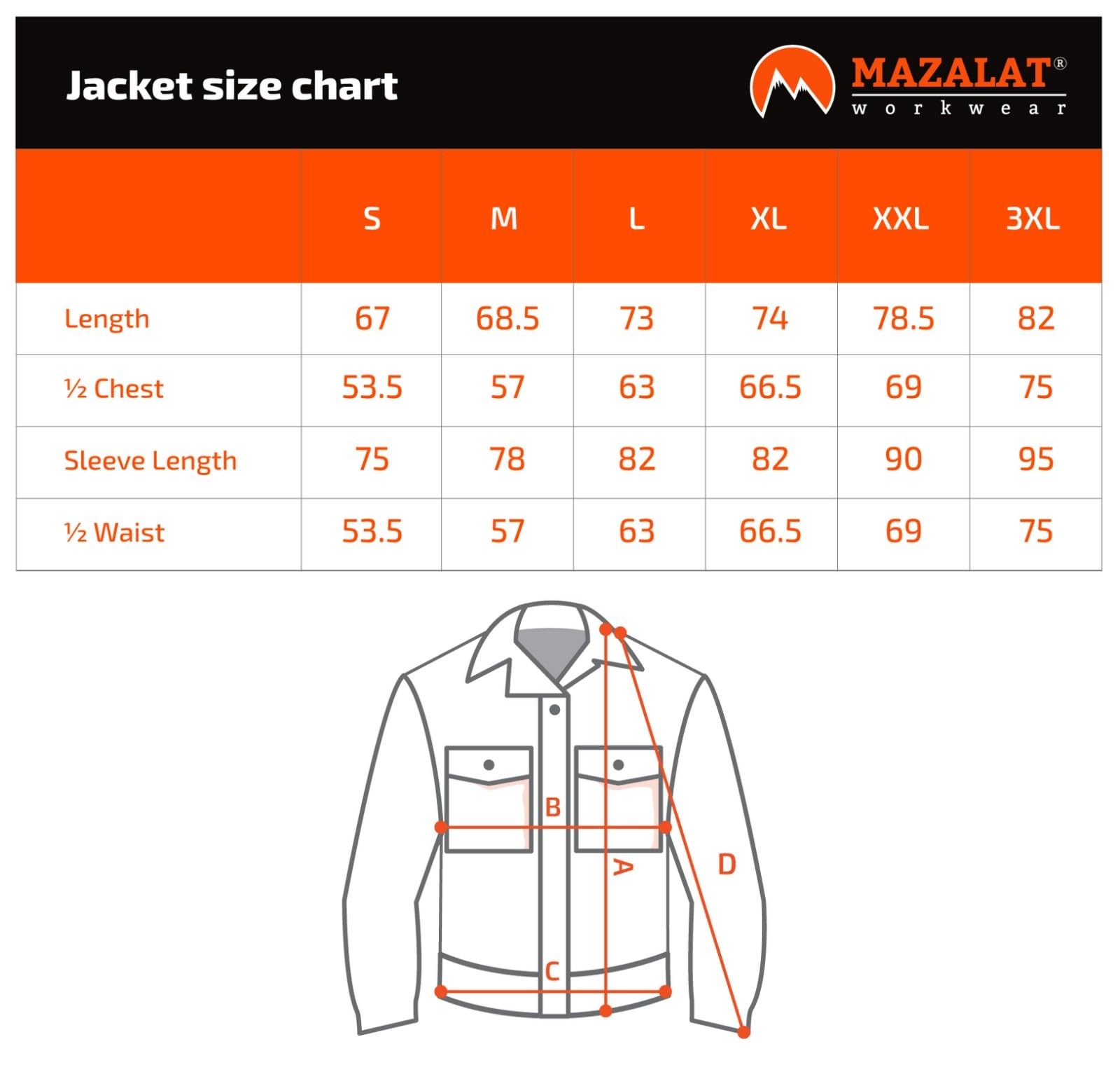 Veste de travail homme, Blouson de travail, Multi Poches, Grande Taille S - XXXL, Manteau de travail, Bleu/Noir/Rouge, Haute qualité Vetement