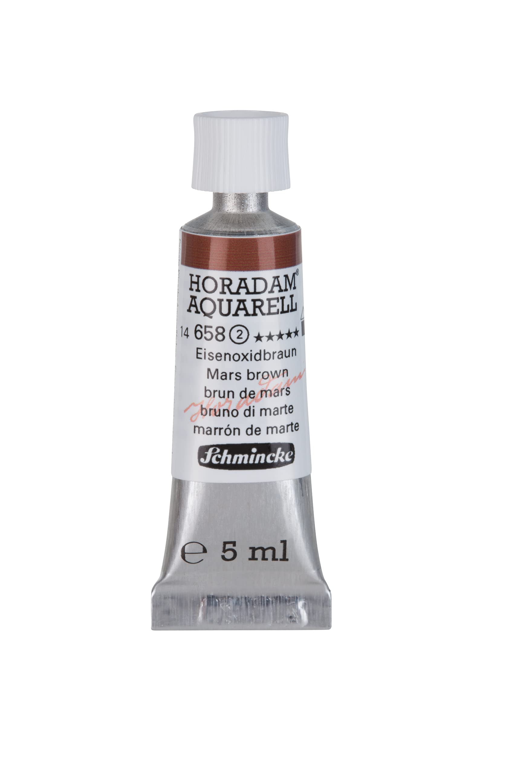Schmincke - HORADAM® AQUARELL - finest artists' watercolours, iron oxide brown - 5 ml — image 1