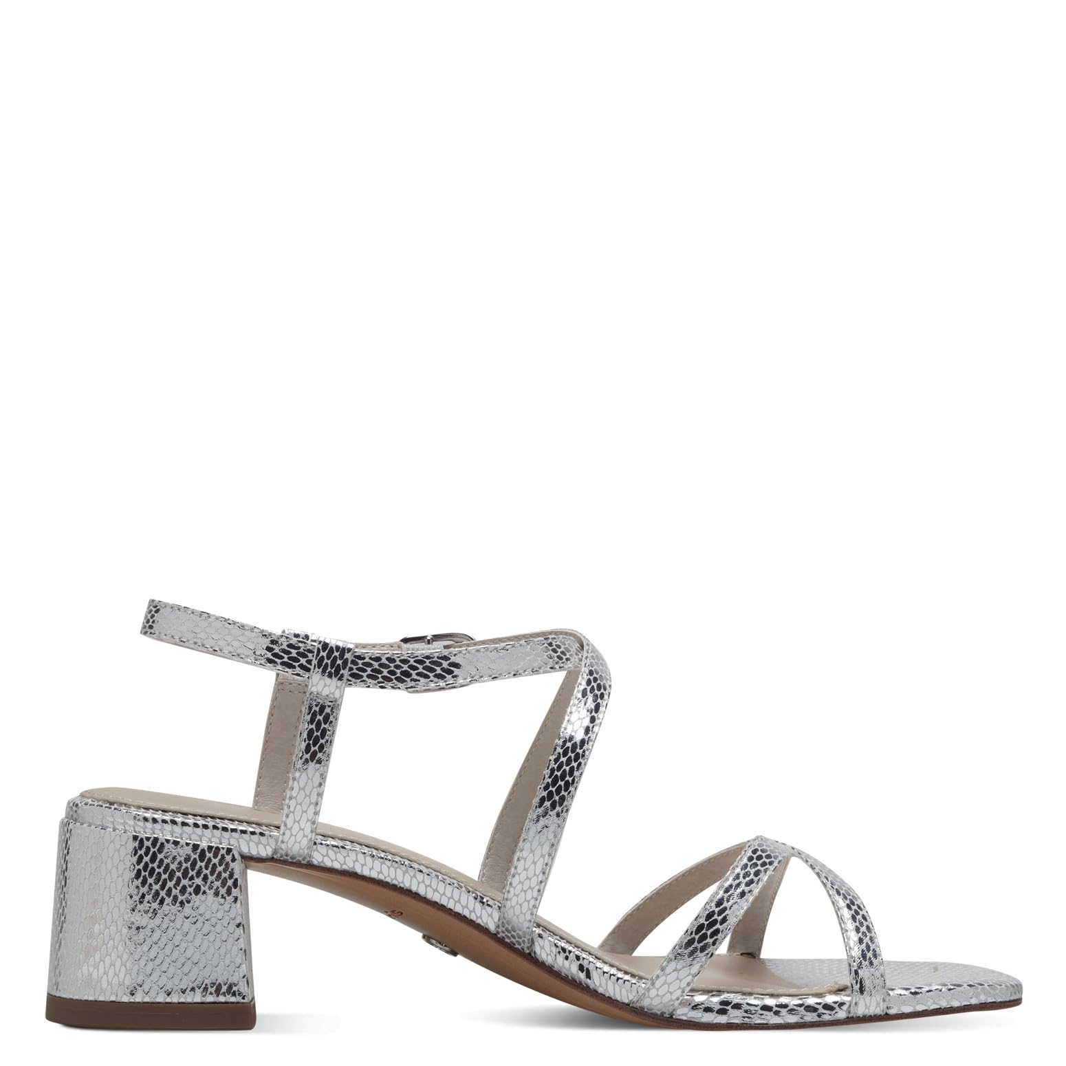 Tamaris Sandalette 1-28204-42 weit | Die TAMARIS Damen Sandalette hat einen 5 cm hohen Blockabsatz und bietet dank ANTIshokk- und TOUCH-IT-Technologie.