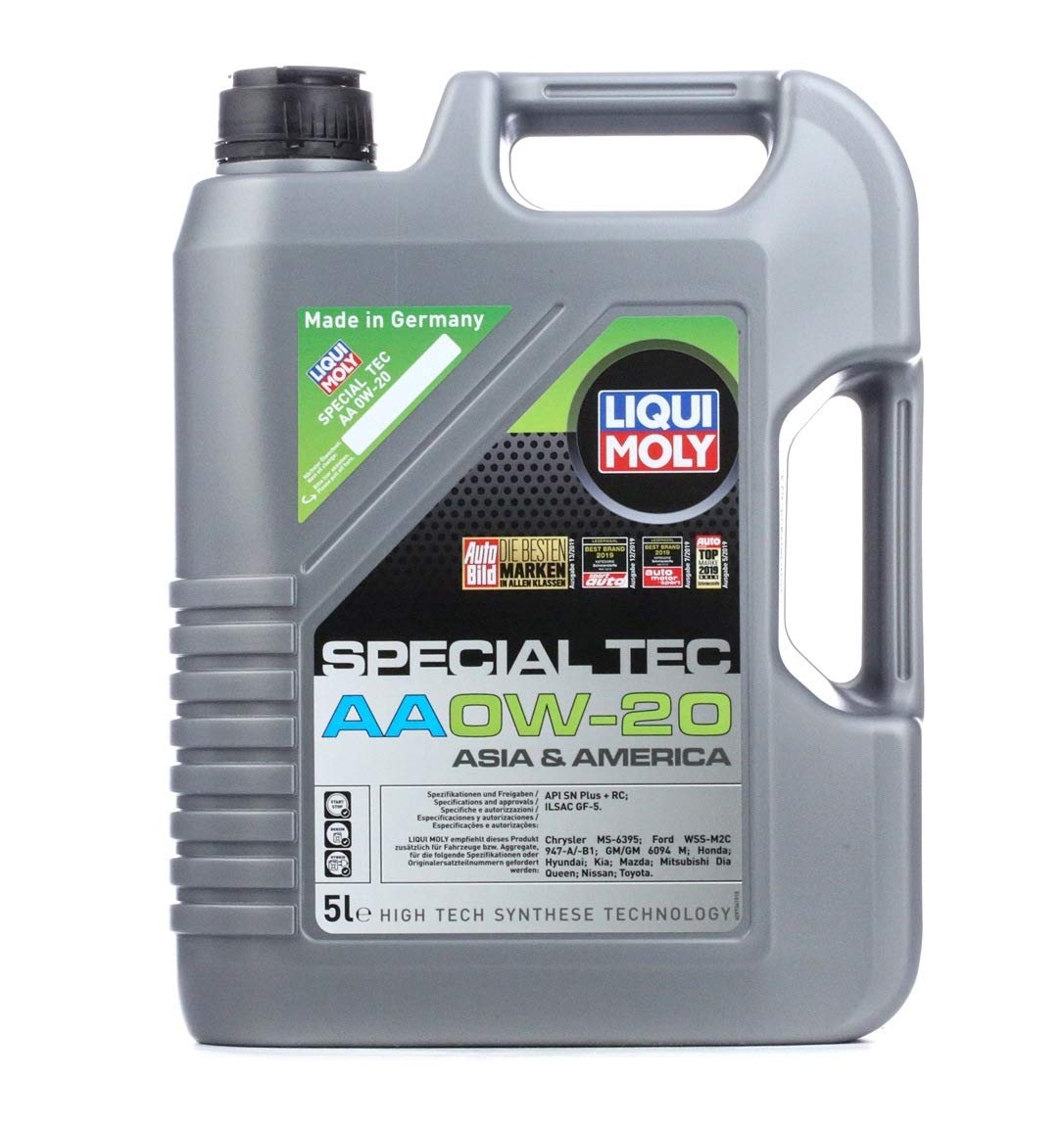 Liqui Moly SPECIAL TEC AA 0W-20 (5 Liter pack) - Part #6739