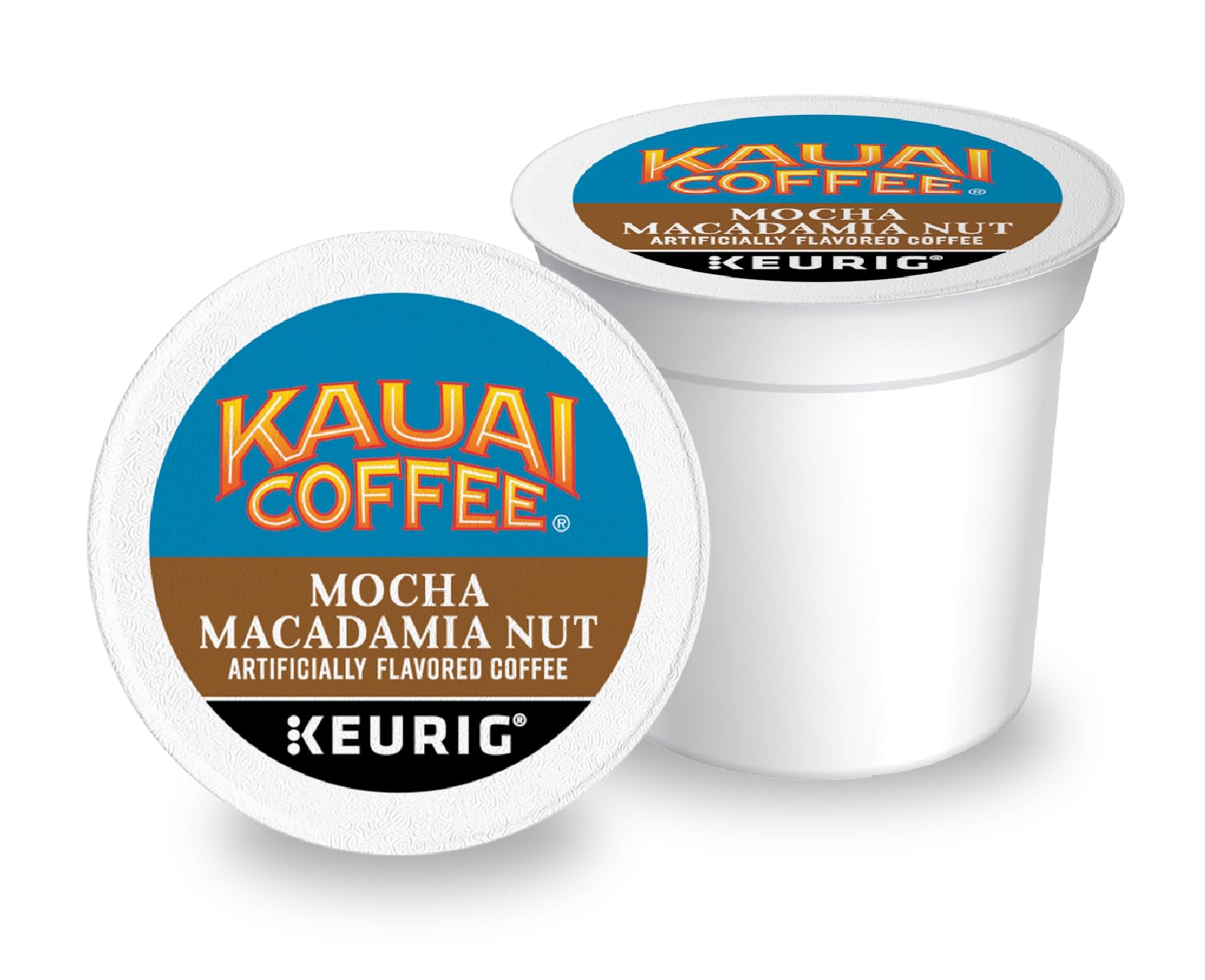 Kauai Coffee Keurig K-Cup - Cápsulas sabor moca y nuez de macadamia (48 unidades)