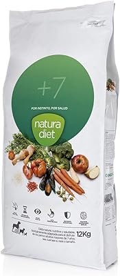 Comida para perros ✅ Alimentación natural para perros Natura diet +7 años 12 kg Alimento Natural seco.