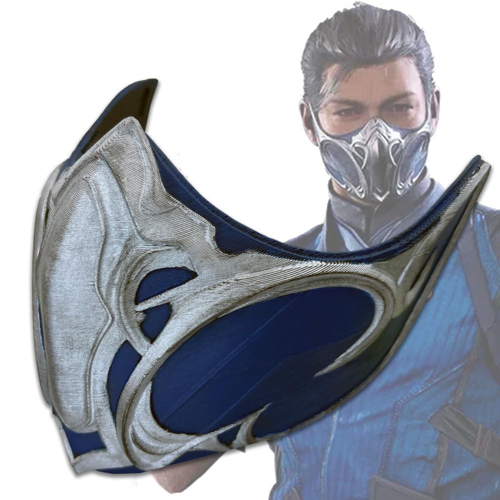 Sub Zero Mascara Mk1 – V2 Mortal Kombat 1 3D Print Ktsr