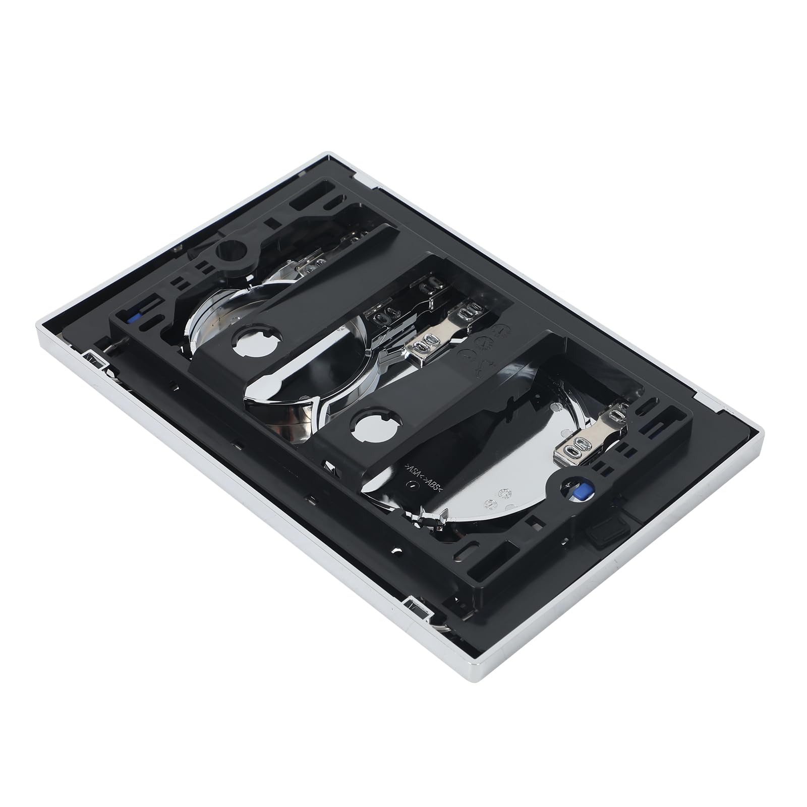 Piastra Di Azionamento Per WC Geberit Sigma01 - Compatibile Con UP300/UP320, Argento, Doppio Risciacquo