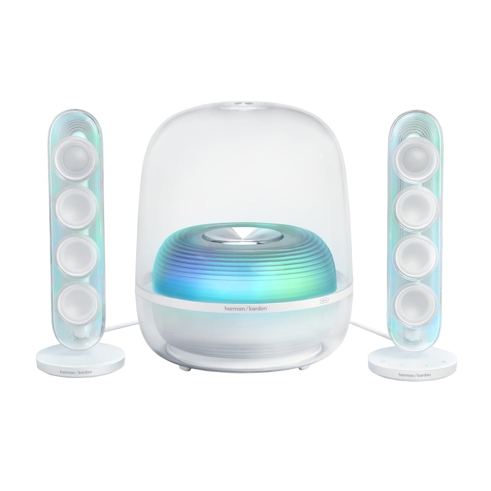 Harman Kardon Soundsticks 5, WiFi Hoparlör, Beyaz