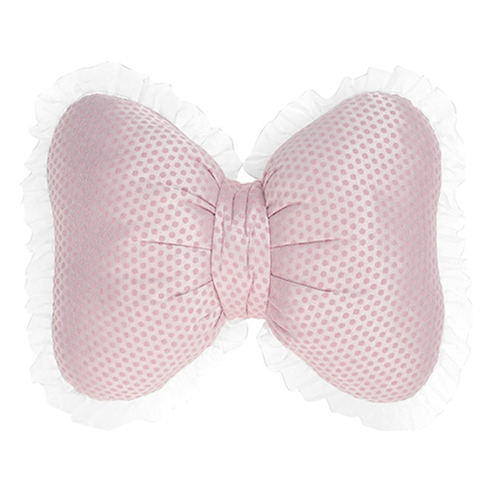 Piceioep Pillow Bowknot Shape for Head Neck Relaxation Living Room Bedroom or Soft PP Filled Decorative Bowknot Cushion Ideal Decorative Cushion Ideal