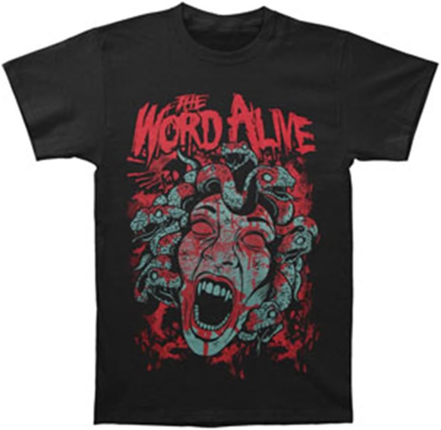 Word AliveMen's Medusa T-Shirt Black