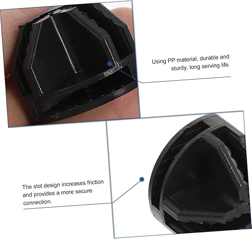 Miniatura 9 de Abaodam 60 Pcs button cabinet shelf wire rack storage box wire shelf rack shelf clip cabinet Organizer storage folder universal metal wire shelving