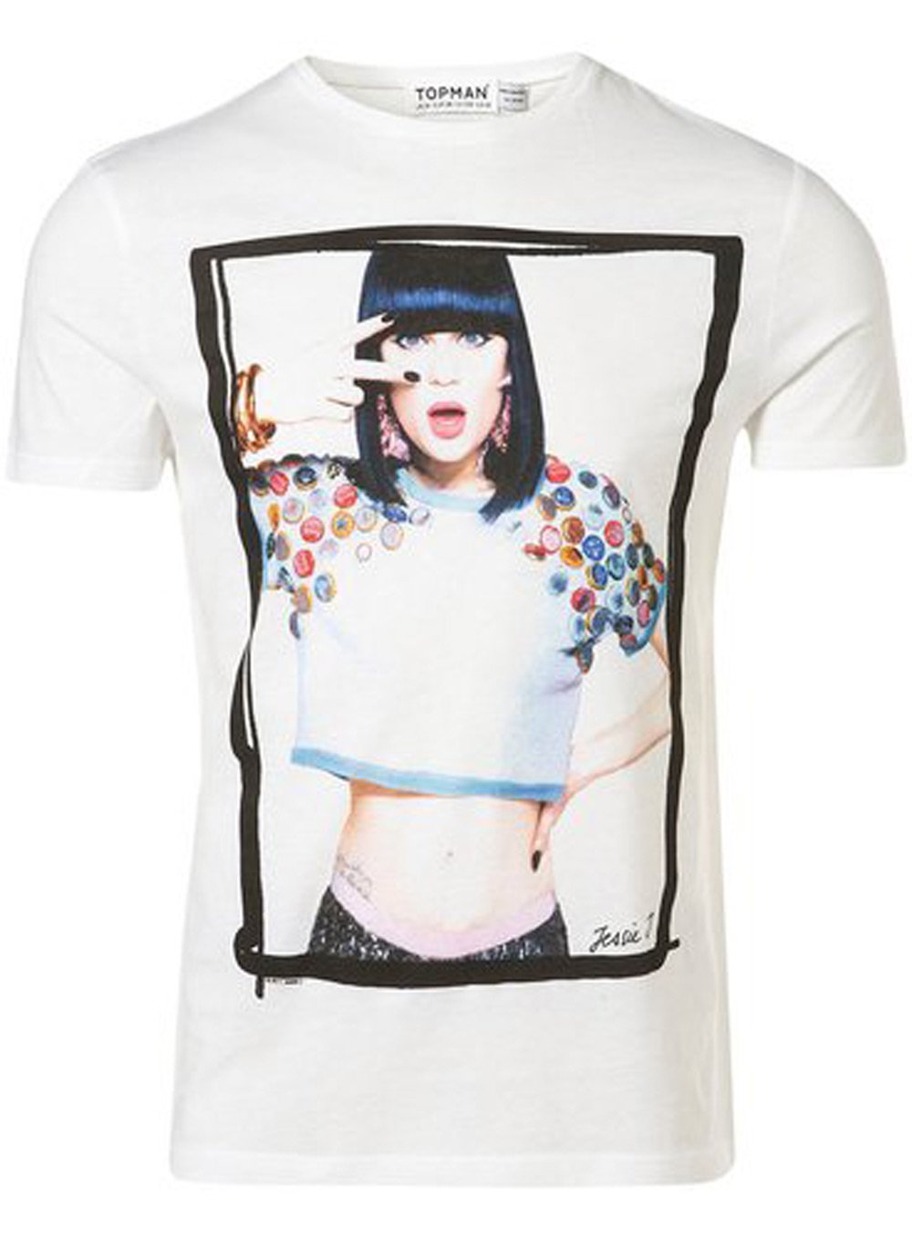 Jessie J - T-Shirt World Peace - white - M