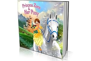 Personalized Story Book by Dinkleboo: A Magical Adventure for Your Princess