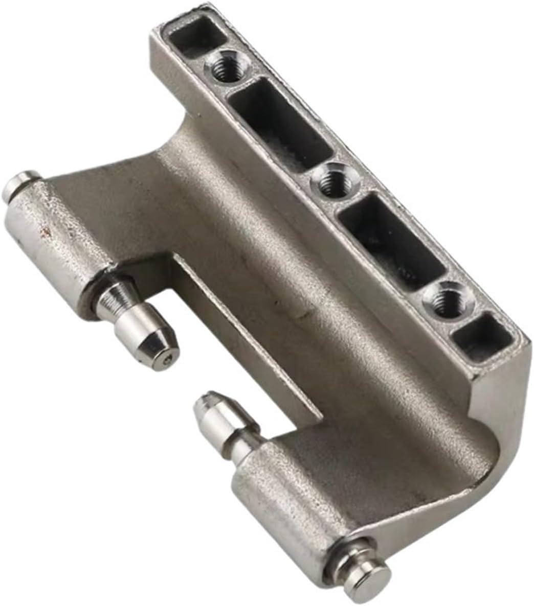 1pc Stainless Steel Thickened Heavy-Duty Hinge Distribution Cabinet Door Elbow Detachable Concealed Hinge(Stainless Steel-Y)