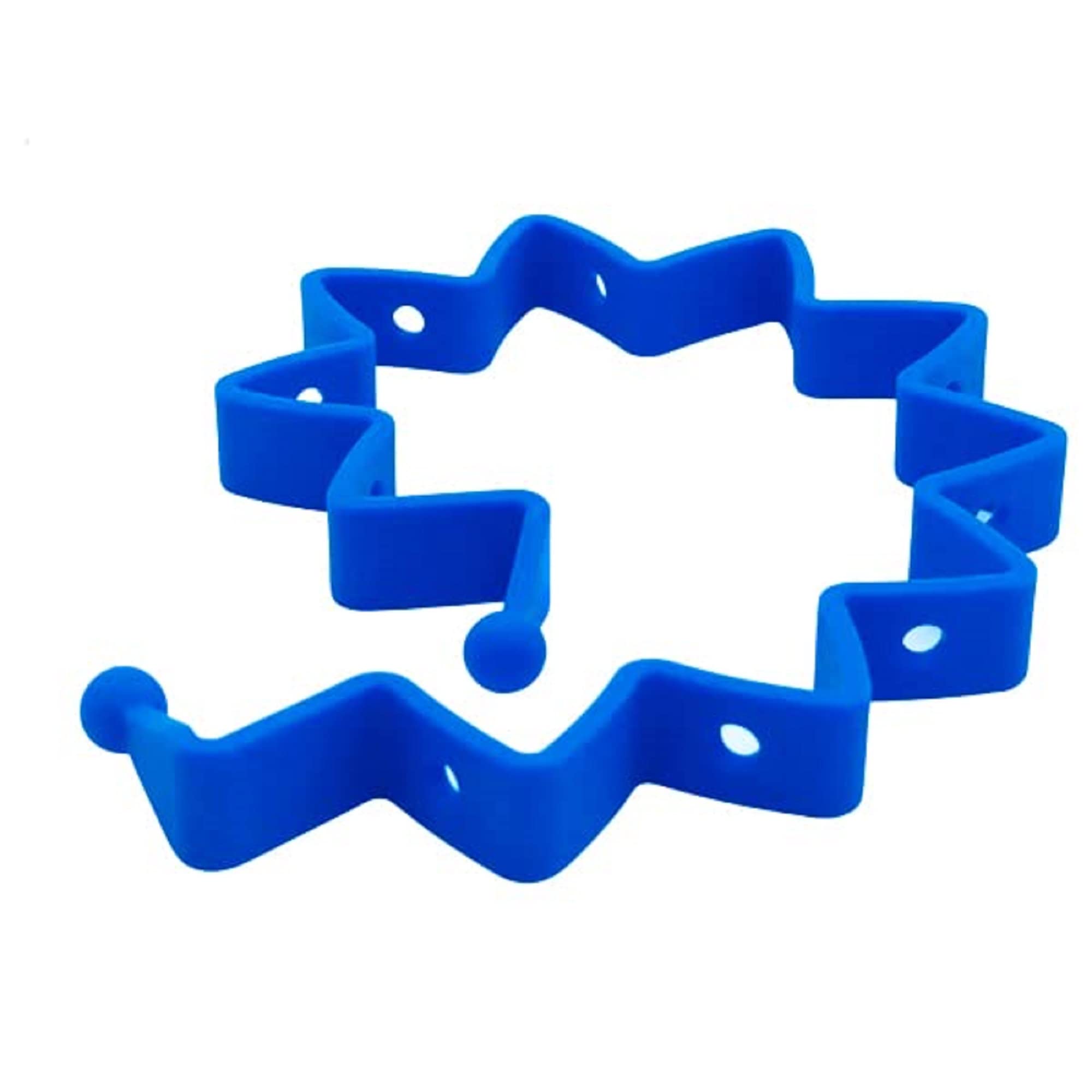 Toy Bungee - Dishwasher Safe Toy Strap - 100% Food-Grade Silicone (Blue)