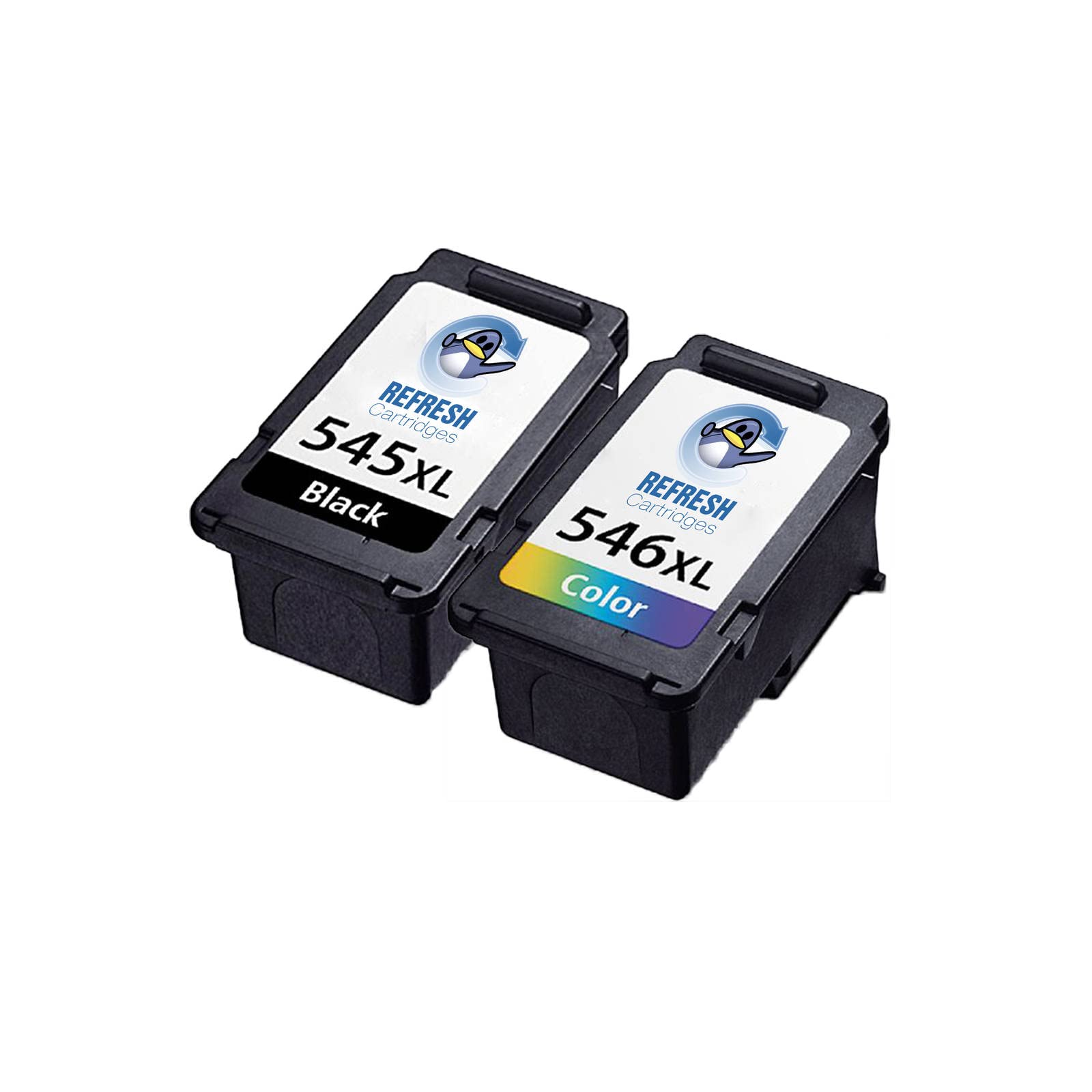 Refresh Cartridges Regenerowane wkłady atramentowe do Canon PG-545XL & CL-546XL / 545XL 546XL (czarny i trójkolorowy)