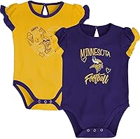 Vista 9 de Outerstuff NFL - Conjunto de 2 piezas para recién nacidos con diseño de enredadera