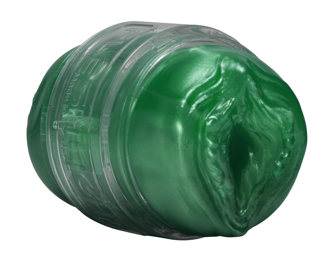 Fleshlight Quickshot Alien Lady/Butt verde - Masturbador Masculino Compacto - Experiencia Real - Superskin - Fácil de Limpiar