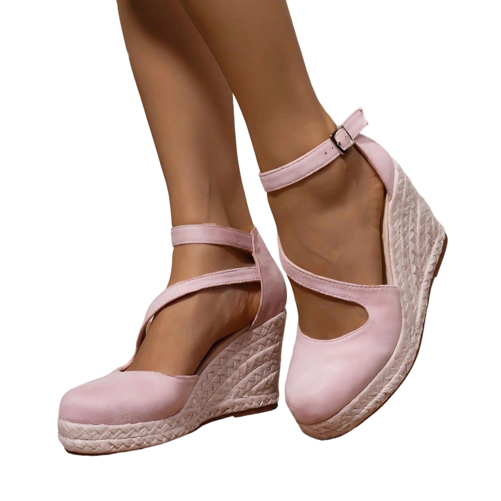 Generisch Zapatos de baile con plataforma para mujer, elegantes zapatos de novia con tiras tradicionales de tacones altos cómodos zapatos de fiesta con tacón para vacaciones de octubre