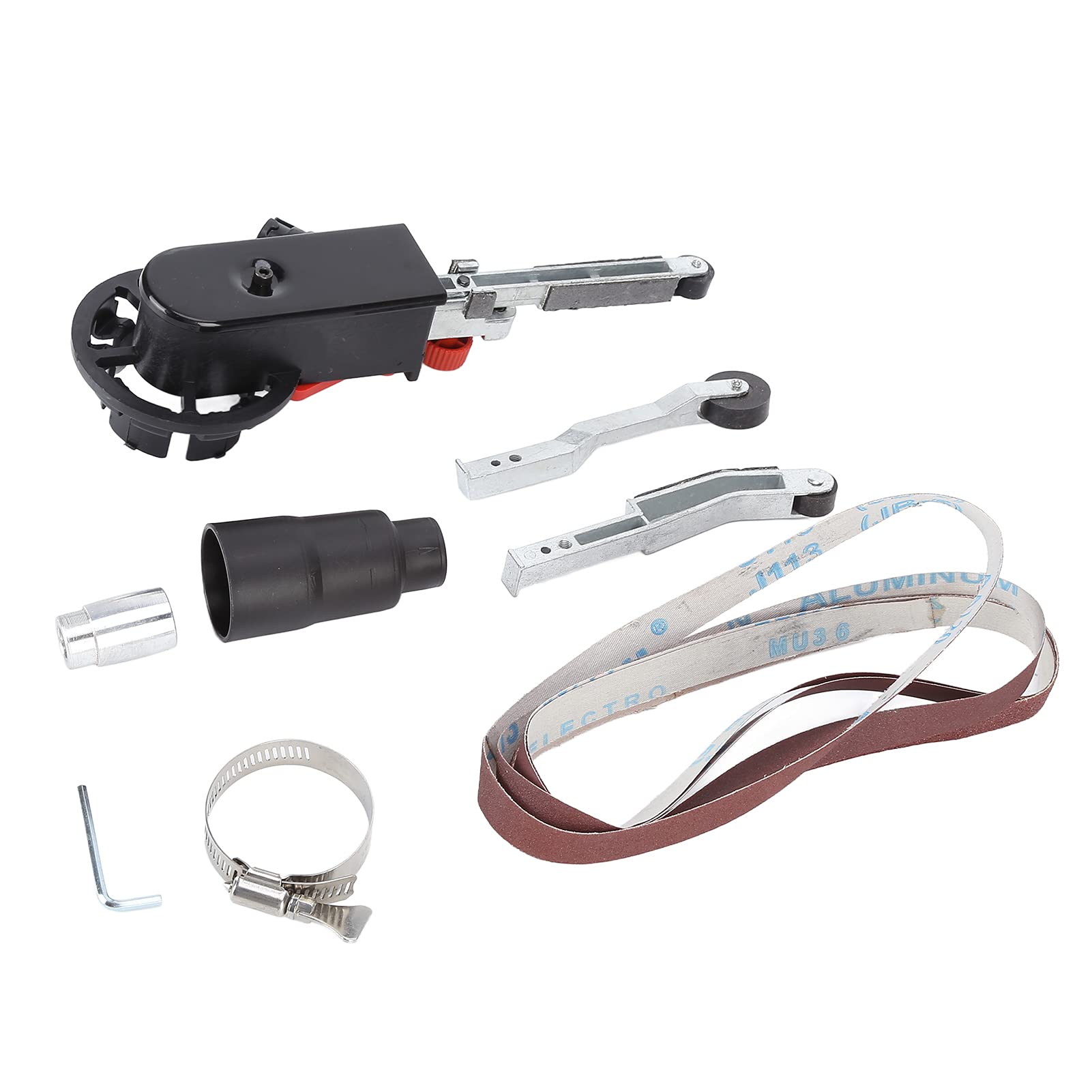 Belt Machine Belt Grinder Metal Furniture Grinding Polishing Machinne Household Small Belt Sander with Belt 1/2x18 Inch Power Belt Sanders