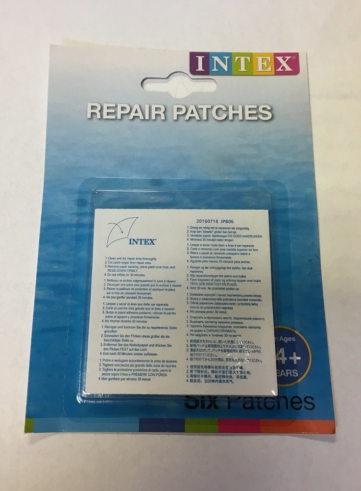 Sale > intex wet set vinyl plastic puncture hole repair patch fix kit