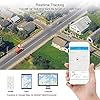 Winnes GPS Tracker per Auto 5000mAh Localizzatore Magnetico Anti-Furto con App Gratuita Senza Abbonamento, Geo-fence Alarm Impermeabile Portatile per Auto Moto Camion TK905