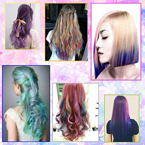 Philonext Set di gessetti per capelli - 6 colori