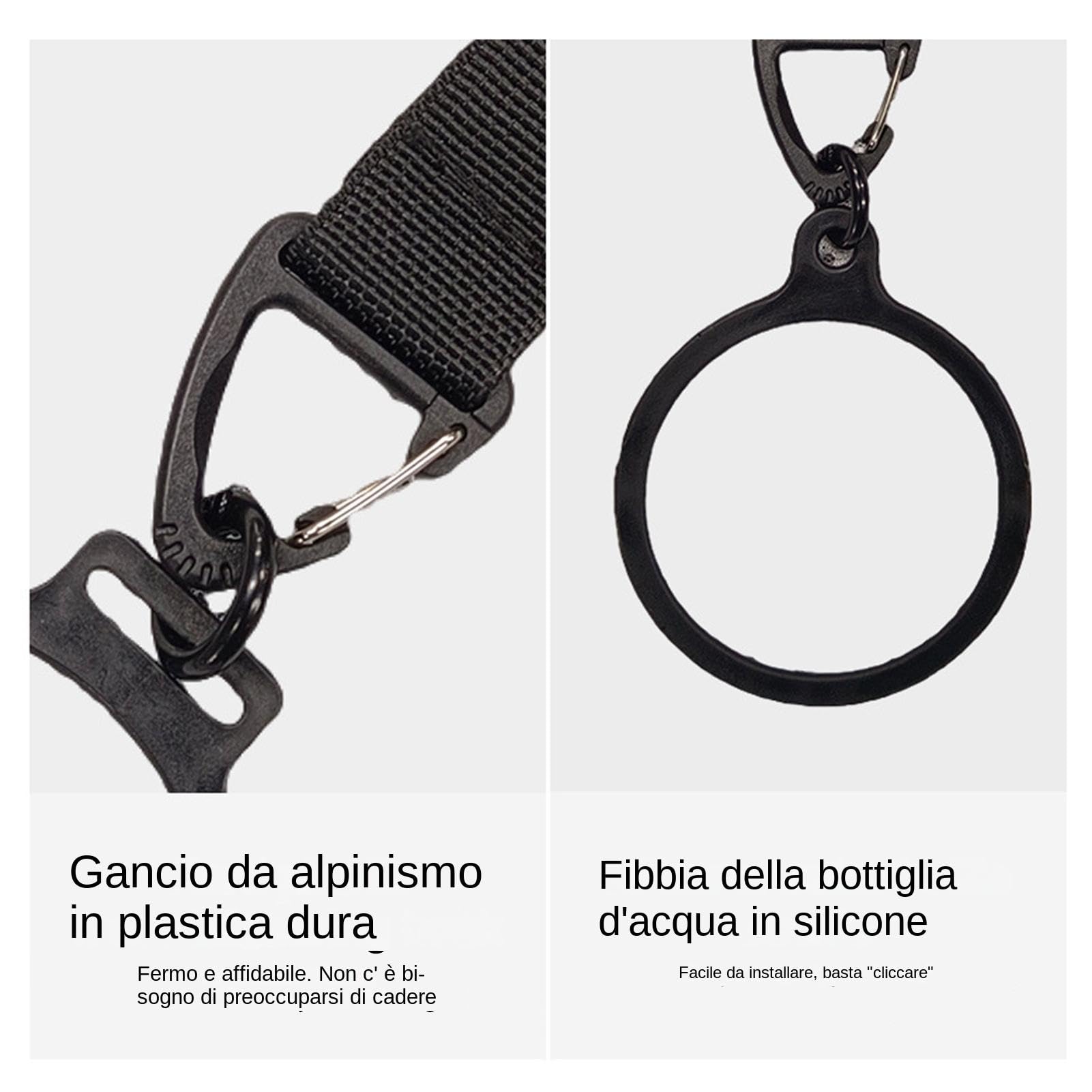 Asa De Botella De Agua Suave - Cómoda Correa De Asa Para Botella De Agua De 6.6 Cm | Cinturón De Botella De Agua Para Correr, Correa Para Botella De Agua, Accesorios Para Botella De Agua