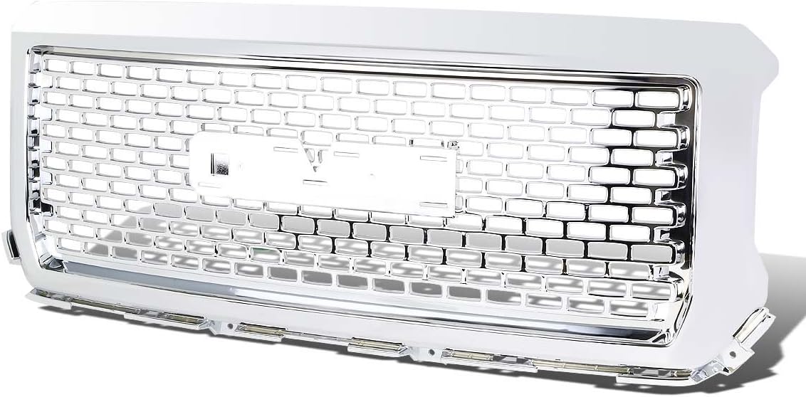 DNA MOTORING GRLDDENU-GMCSIE14-CH Front Bumper Grille Guard [for 14-15 GMC Sierra 1500]