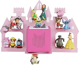 Tonies Metal Magnetic Wall Shelf for Tonie Figurine 15-25 Pieces for Children's Room, Storage Shelf for Girls and Boys Tonie Box Starter Set