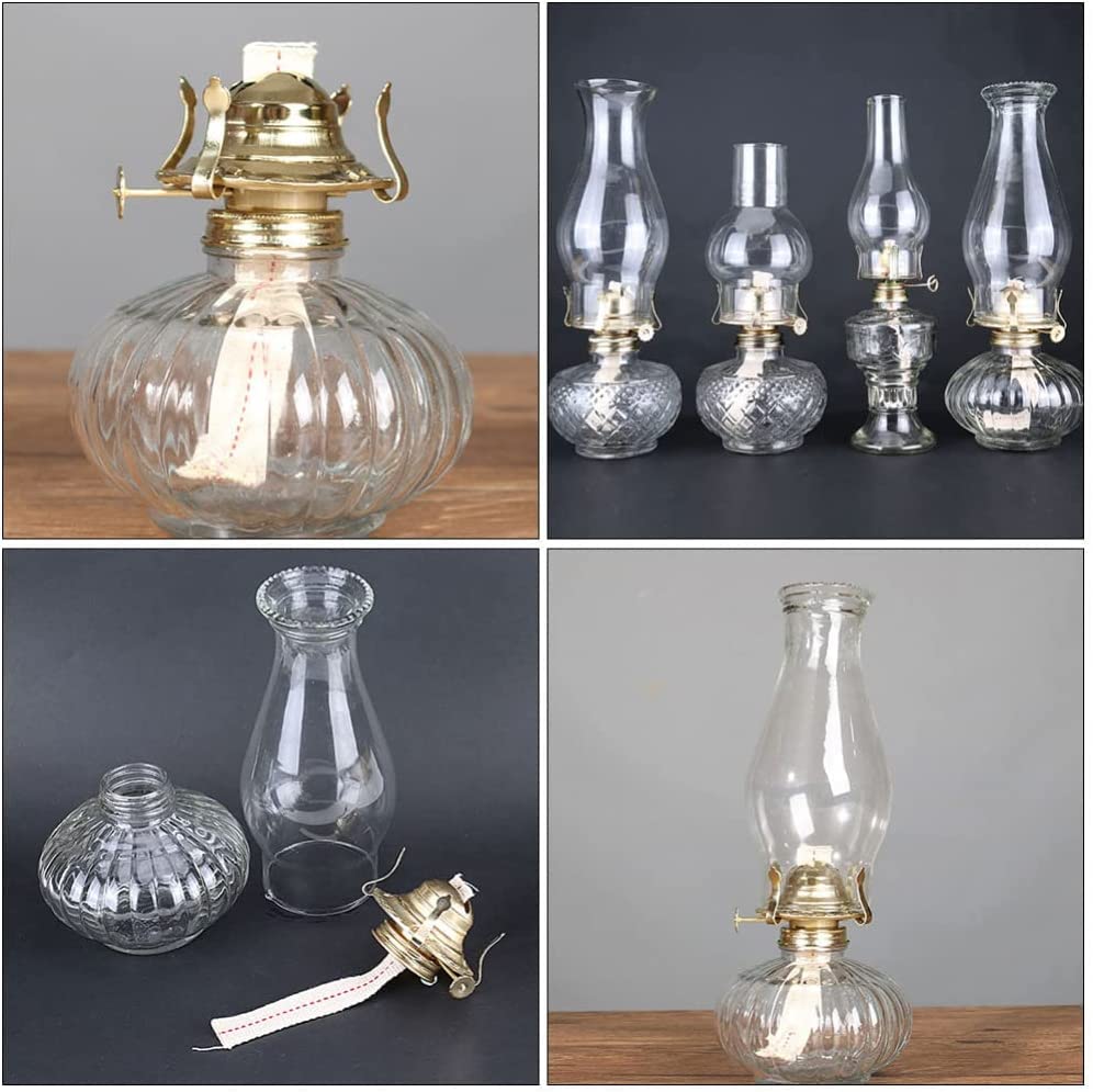 CHGCRAFT 80 Pezzi Stoppini In Cotone Per Lampada Ad Alcool E Olio - Ricambio Per Torce, Lanterne E Candele - Kit Illuminazione Decorativa