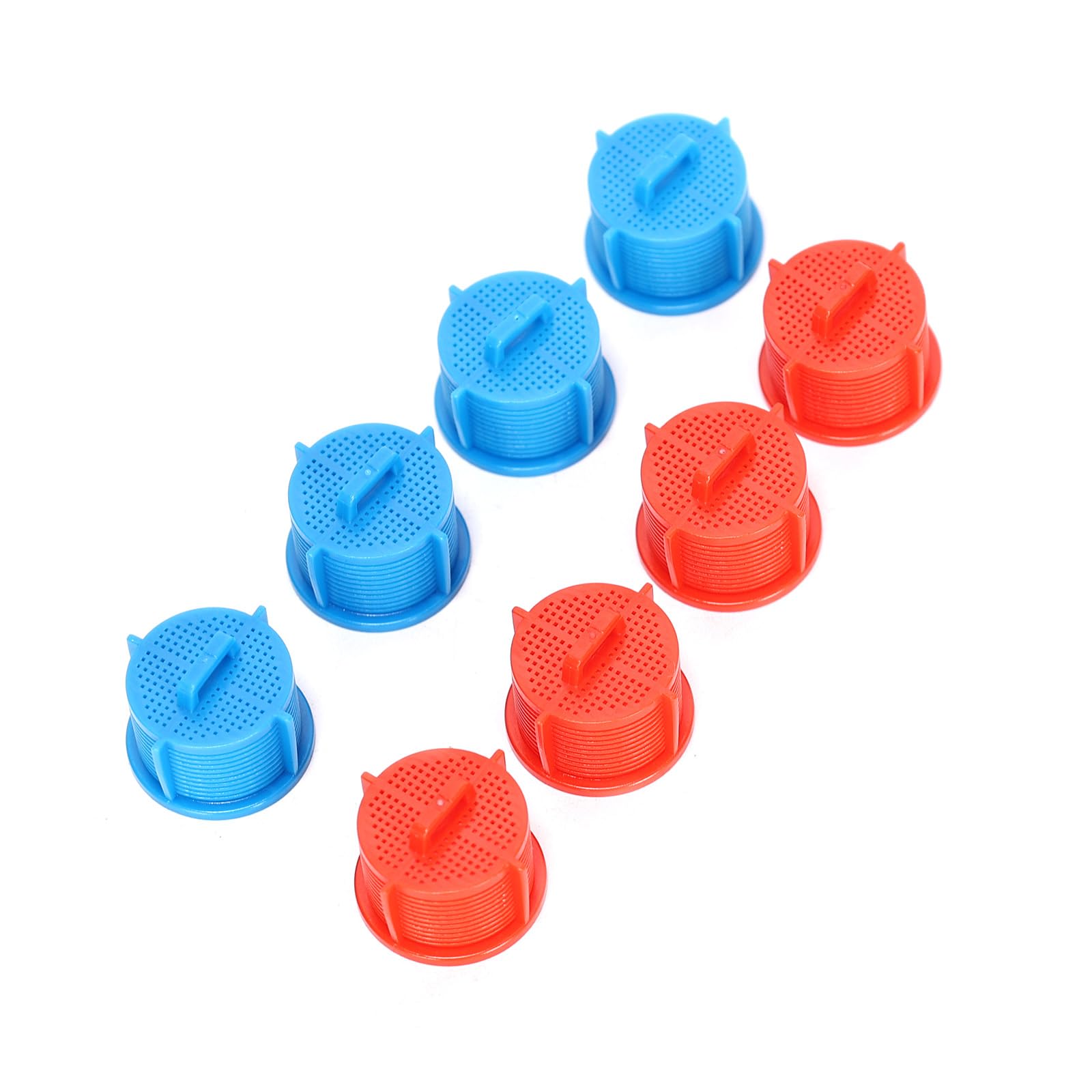 8Pcs Washer Inlet Valve Filter Mesh AGM73269501 (4 Red + 4 Blue) 20.2mm x 12.2mm Compatible with Kenmore, LG 1810261, AP5202486, PS3618281, EAP3618281