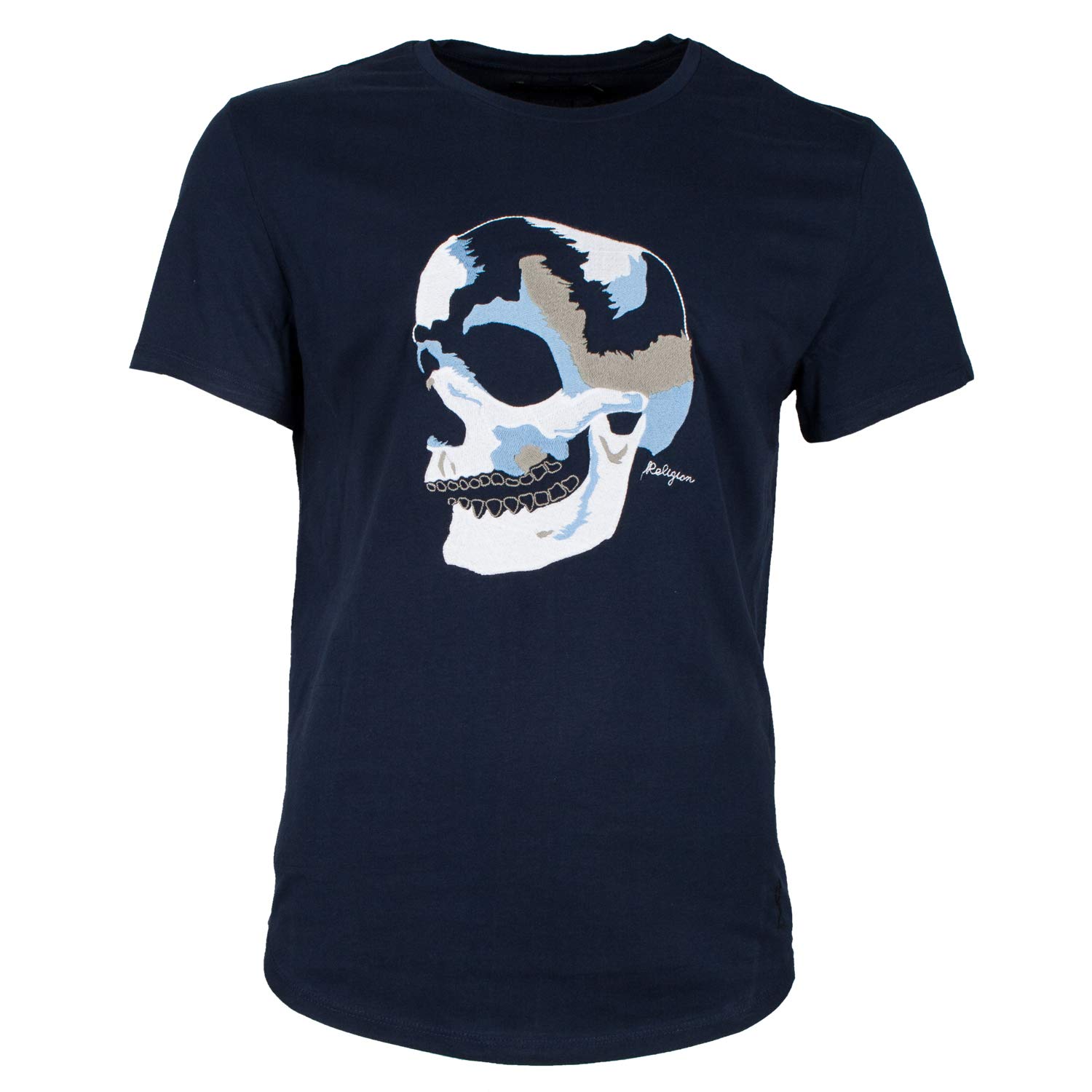 Religion Camiseta Hombre Big Calavera Embro