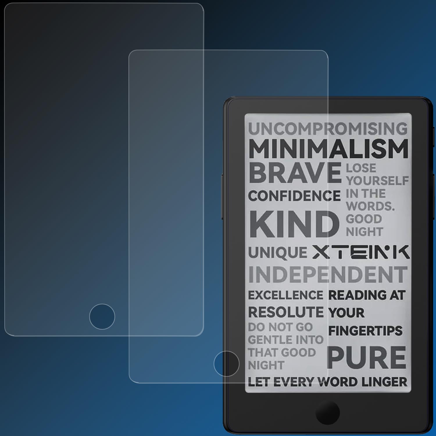 Anti-Glare (Matte) Screen Protector for 4.3'' XTEINK X4 Pro E-Book Reader