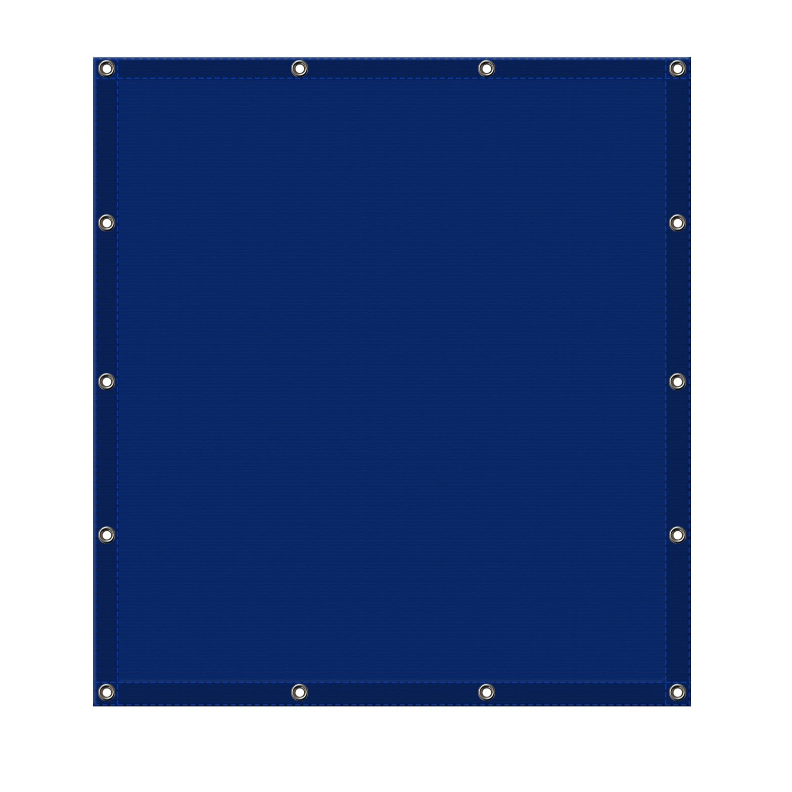 GLDYTVF Sun Shade Sail 6.6 x 7.2ft Waterproof Balcony Privacy Screen with Free Rope Navy Blue Shade Sail for Fence Pergola Balcony Block Weather Resistant with Grommets