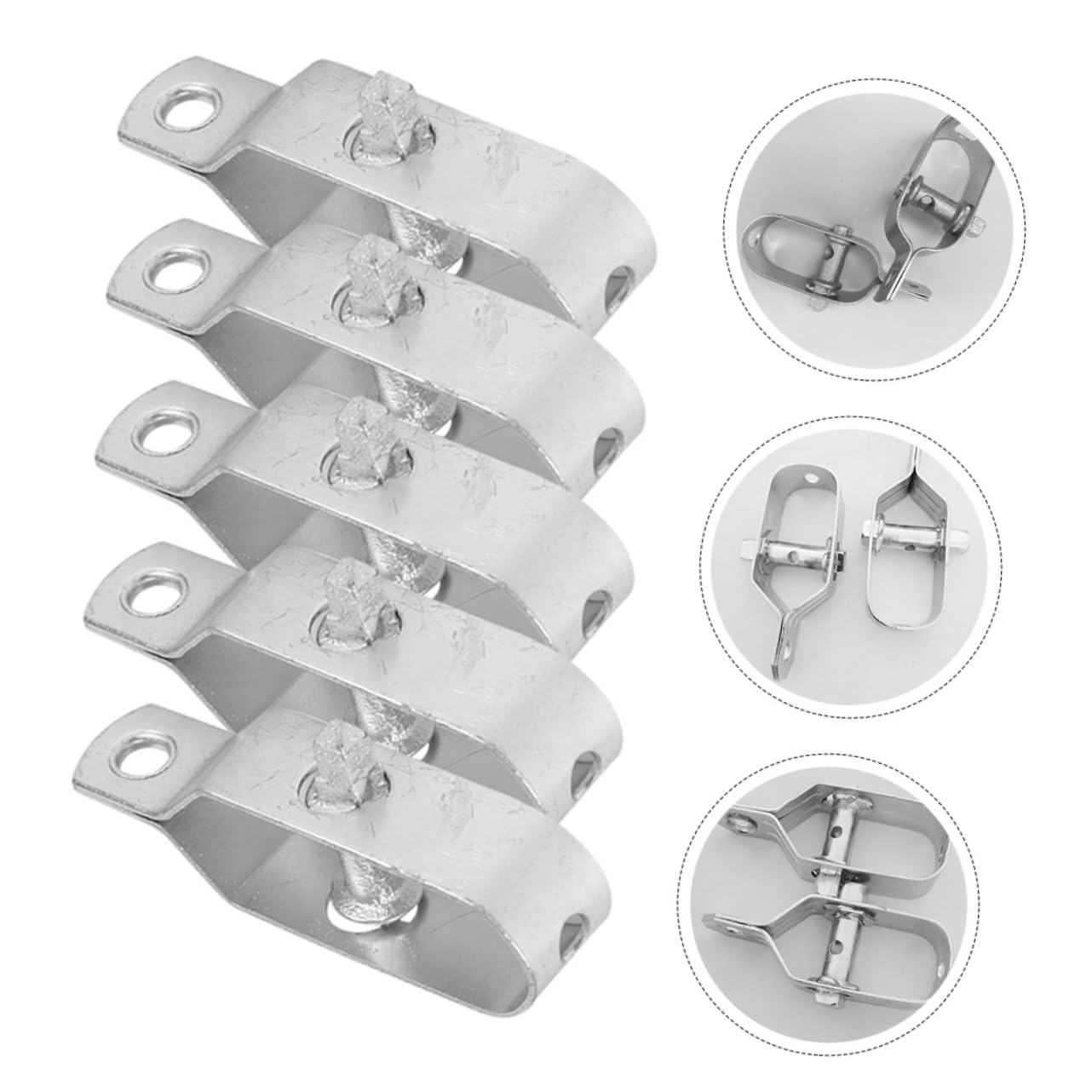 10pezzi Tenditore Per Filo Da Strumento Heavy Duty Per Tensione Reti e Recinzioni Per Uso Industriale e Ricreativo Resistente Alla e Facile Da Installare