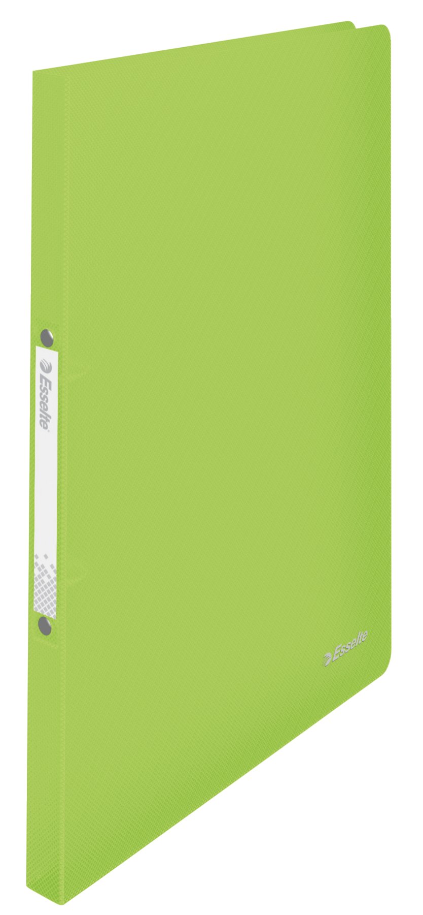 Esselte 2 Ring Binder, Holds up to 100 Sheets, Vivida Range, 16 mm Spine, 624035 - A4, Green