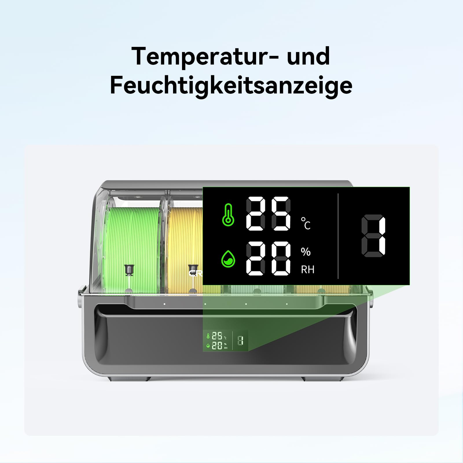 Creality CFS Automatisches Filamentsystem für 3D-Drucker, Automatischer Filamentwechsel, Mehrfarben- & Multimaterialdruck bis 16 Farben, RFID-Erkennung, Kompatibel mit K2 Plus & Hi