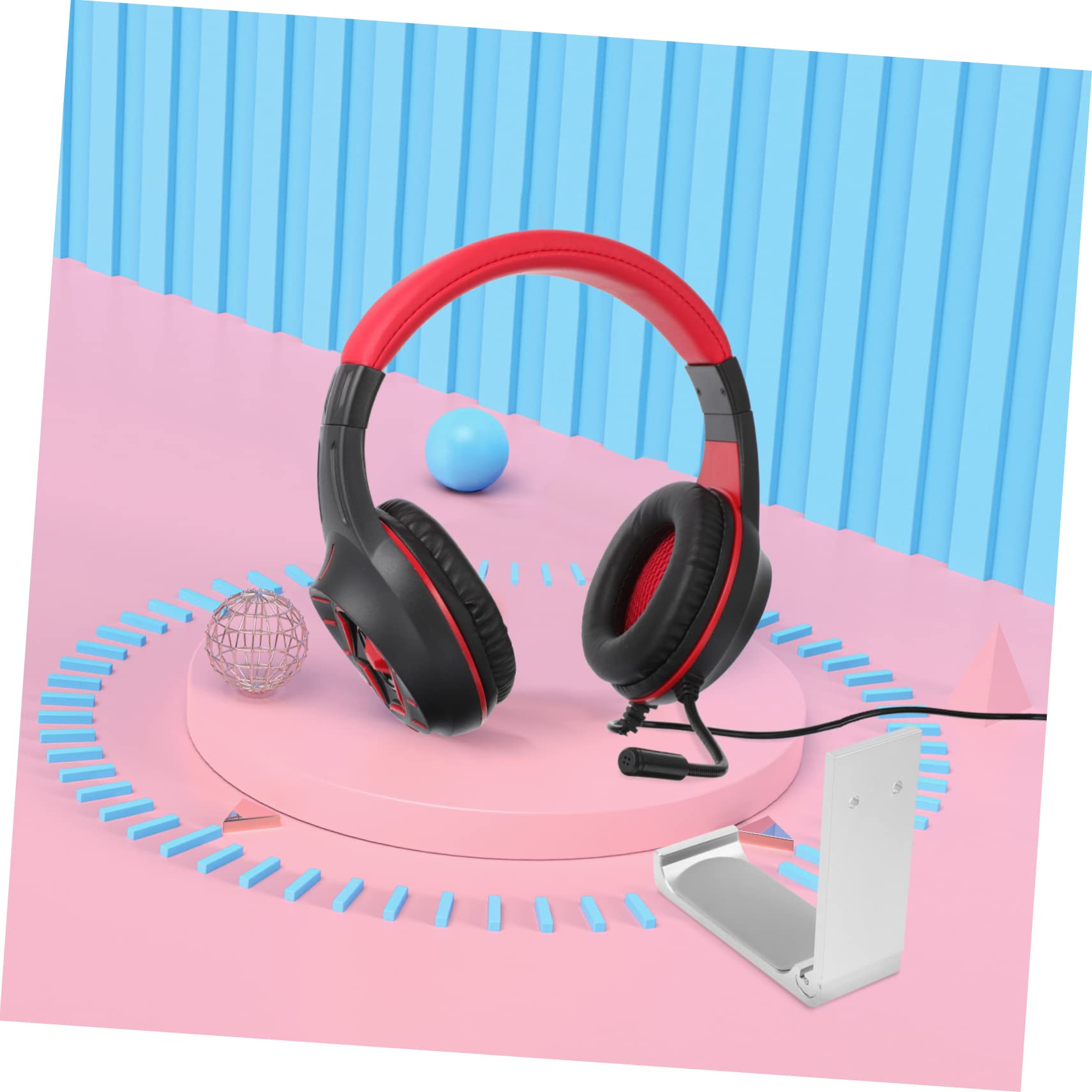 HEMOTON 4juegos Colgador De Auriculares De Metal Soporte para Auriculares De Aleación De Aluminio para Casa