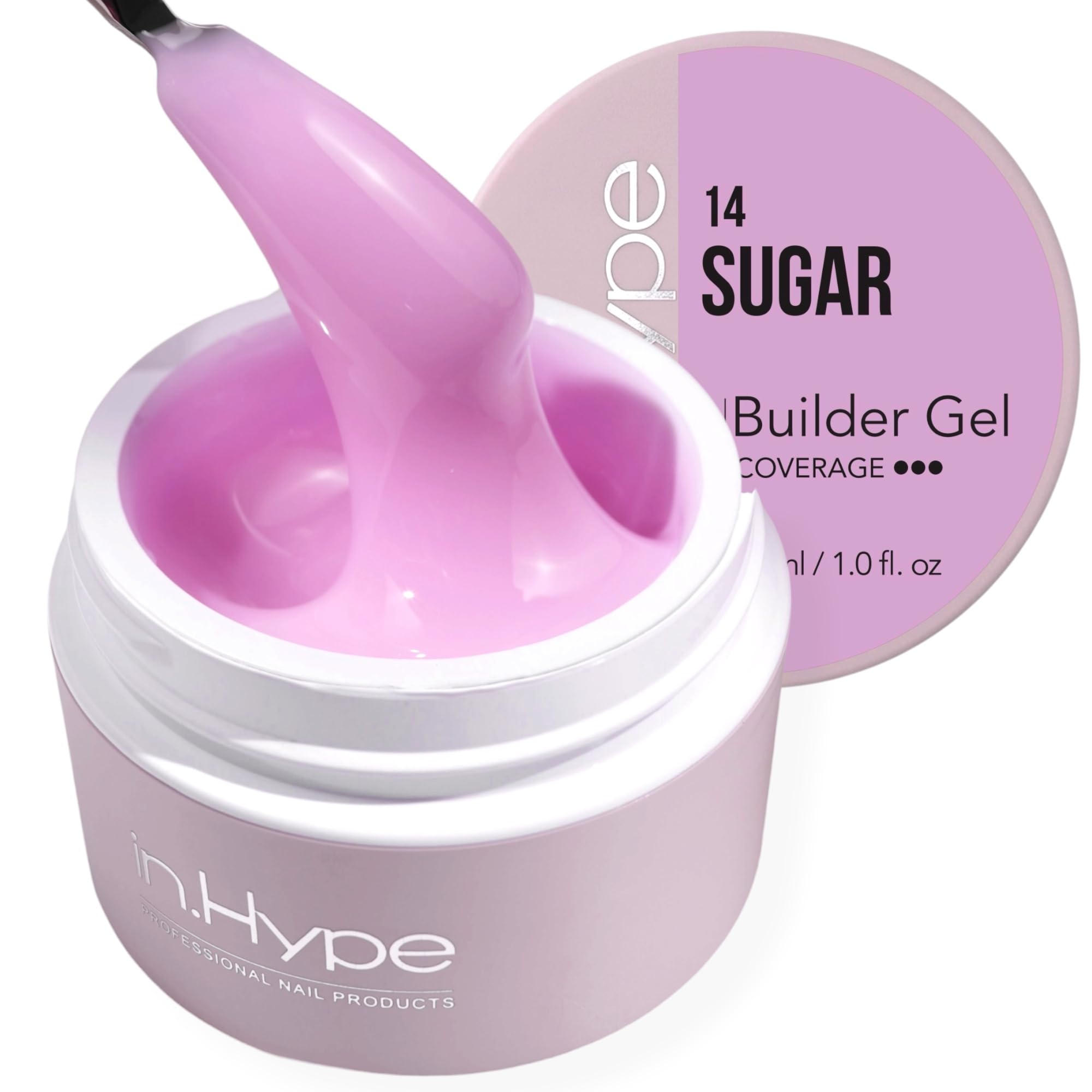Amazon.com: IN.HYPE UV/LED Professional Hard/Builder Gel for Nail