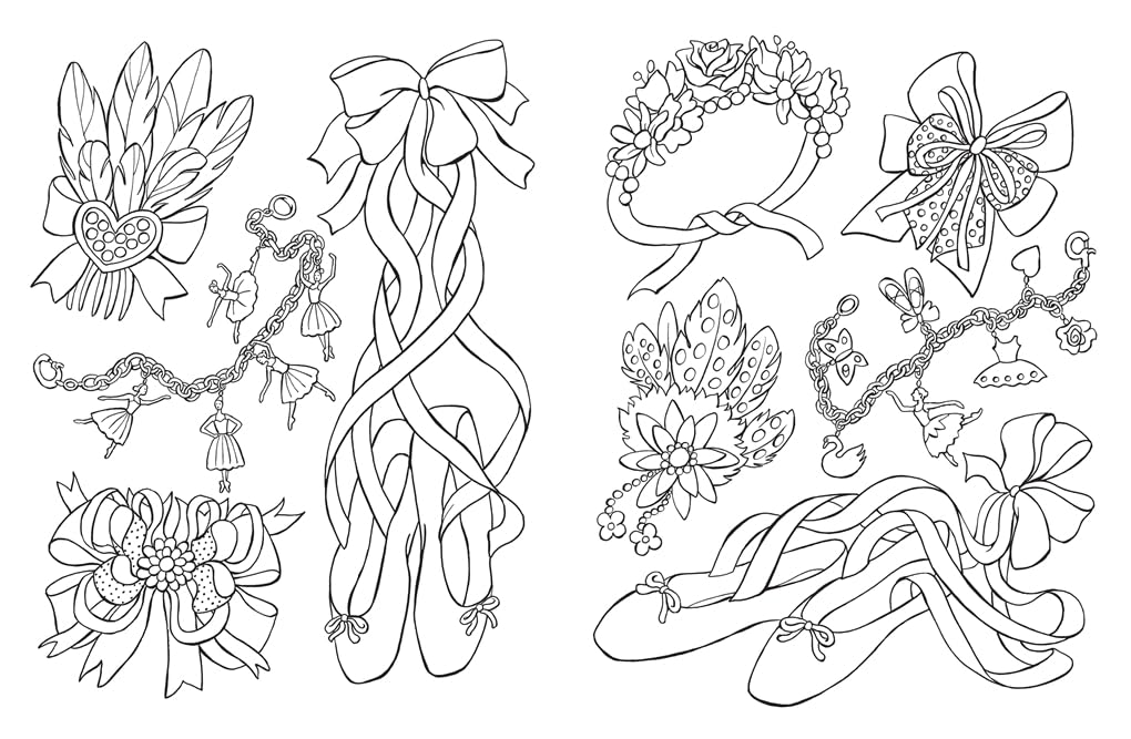 The Ballet Colouring Book