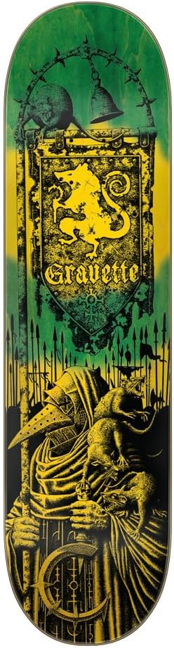 8.3in Gravette Messenger VX Skateboard Deck by Creature Skateboards