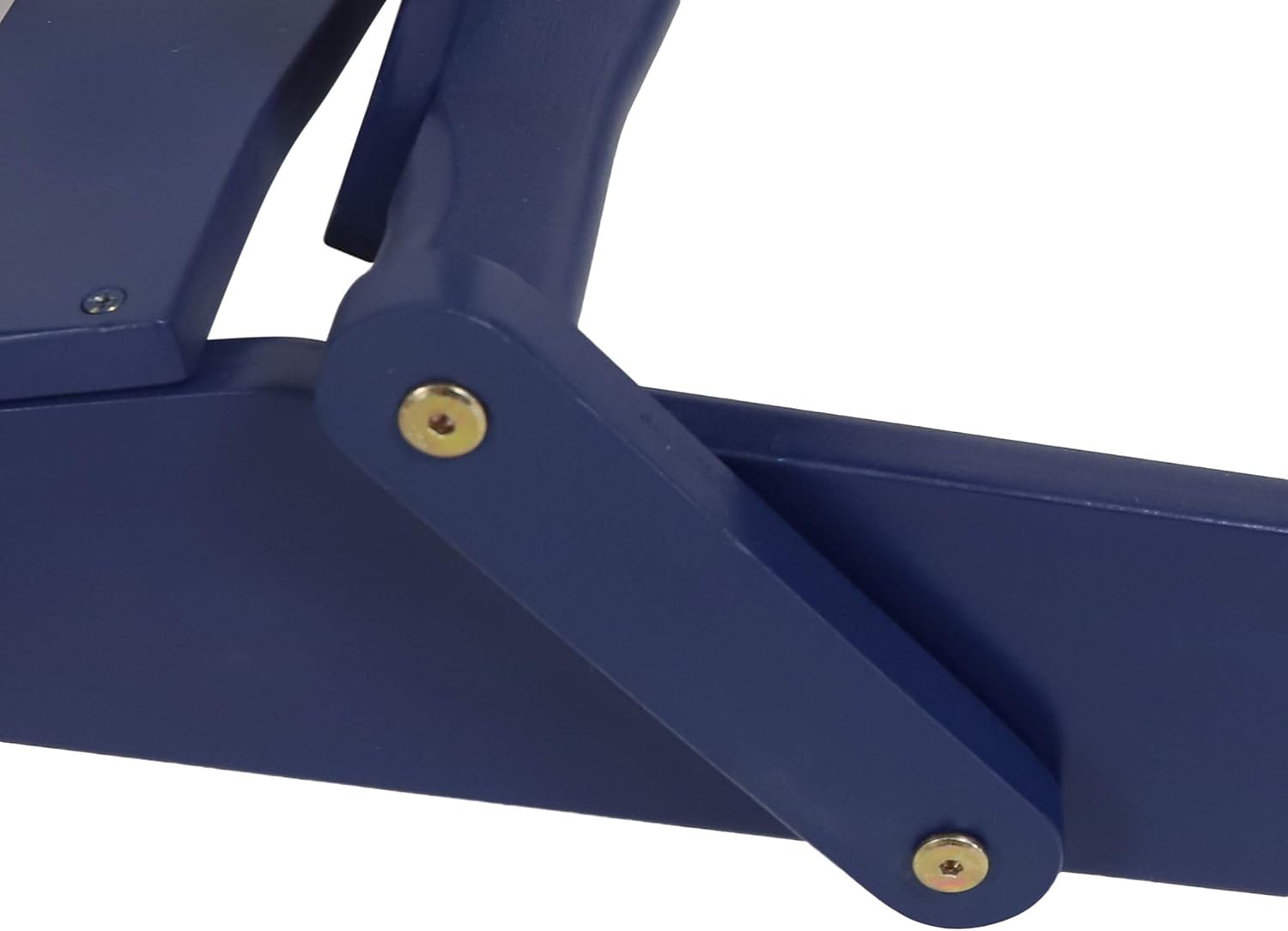 Christopher Knight Home Edmund Outdoor Acacia Wood Folding Adirondack Chair, Navy Blue