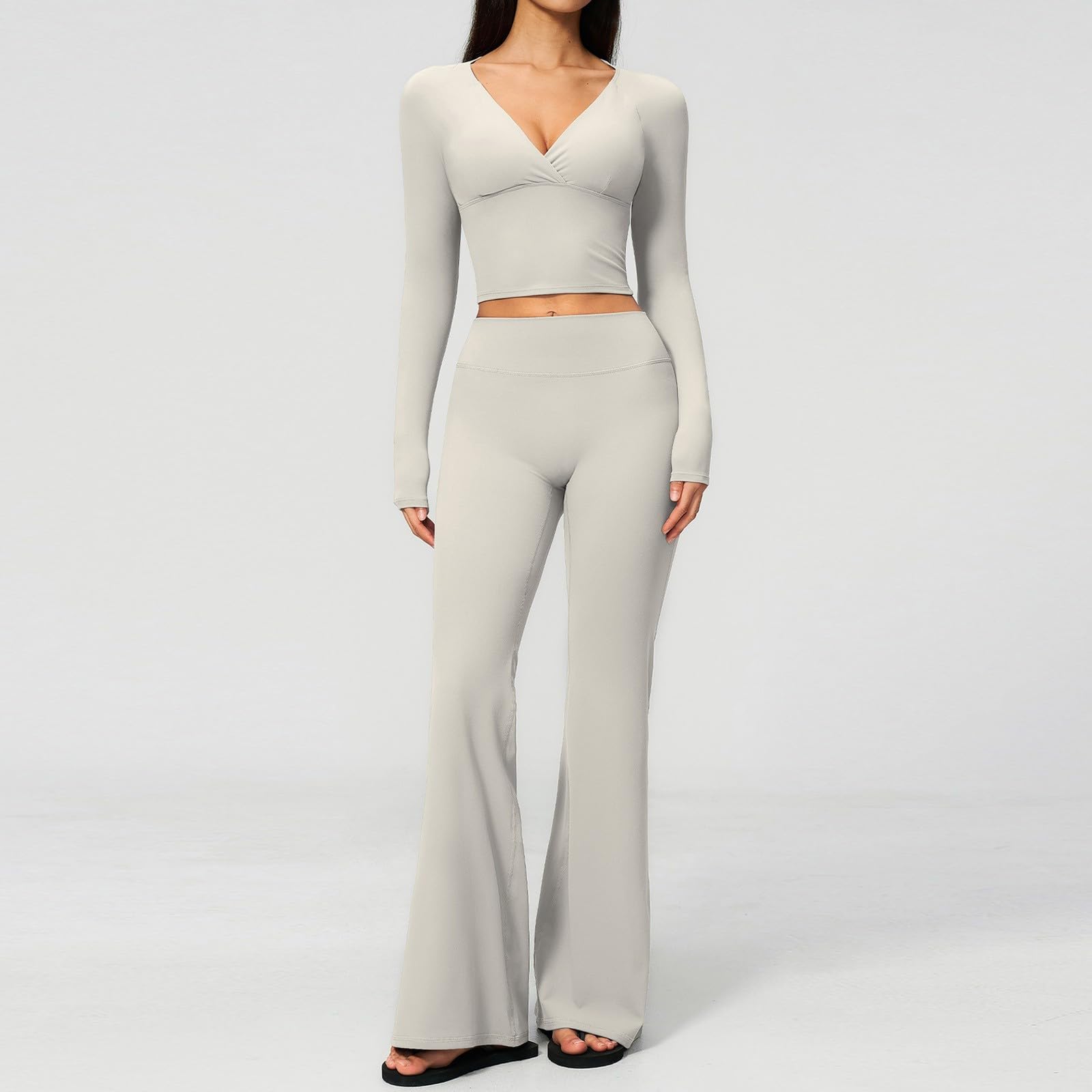 Chándal deportivo para mujer, conjunto de deportes, 2 piezas, traje de entrenamiento, chándal transpirable, conjunto deportivo deportivo, cintura alta, leggings de yoga, ropa de ocio, ropa deportiva