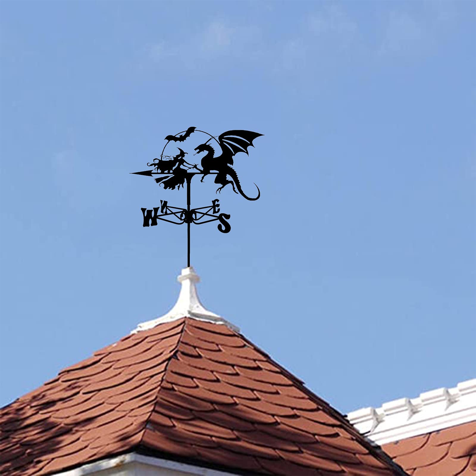 Garten Wetterfahne Mit Tiermotiv – Dekorative Metall Windfahne Für Haus, Dach & Hof