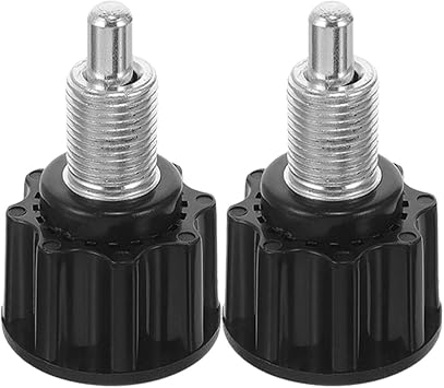 Pull Pin Spring Knob Exercise Bike Replacement Parts Fitness Equipment Ball Knob Pin for Weight Bench Bike 2 Pack