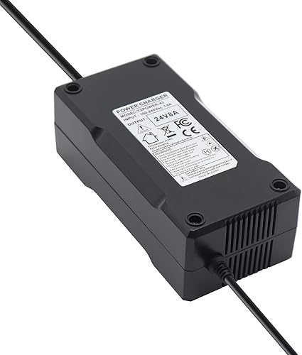 Miniatura 3 de Cargador de batería de 24V 8A con conector XLR para EA1065, S150 180 X-CEL, Jazzy 1107 614HD, Invacare Pronto M51, CH5404 Smart